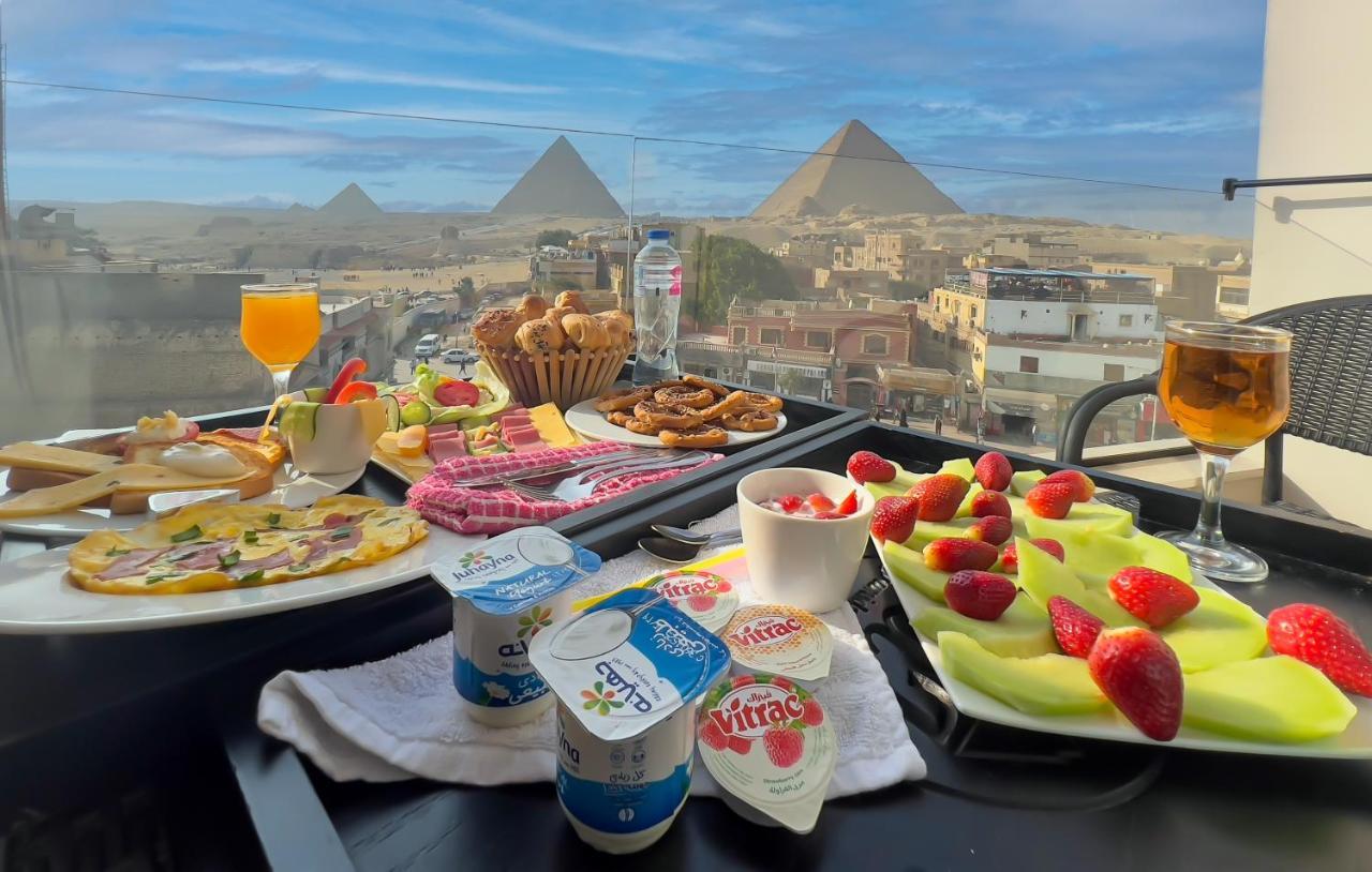 Hotel Steps In Pyramids View Kafret el-Gabal Zewnętrze zdjęcie
