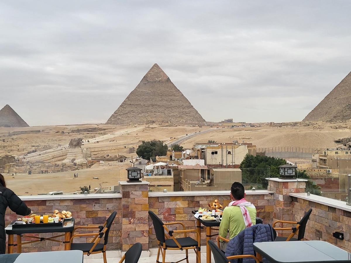 Hotel Steps In Pyramids View Kafret el-Gabal Zewnętrze zdjęcie