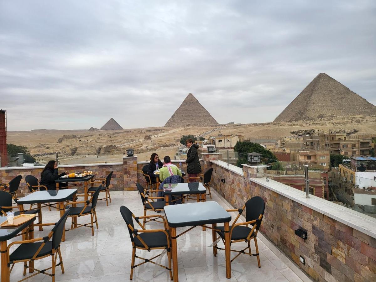 Hotel Steps In Pyramids View Kafret el-Gabal Zewnętrze zdjęcie