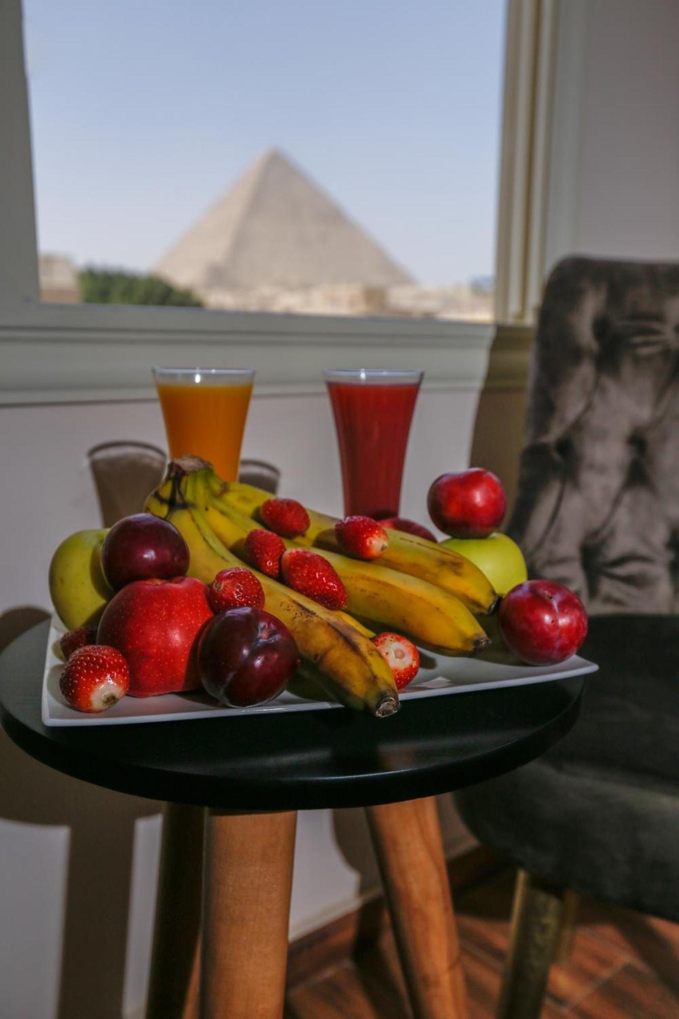 Hotel Steps In Pyramids View Kafret el-Gabal Zewnętrze zdjęcie